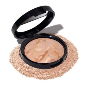 LAURA GELLER NEW YORK Baked Balance-n-Brighten Powder Foundation Fair, Buildable Light to Medium Coverage